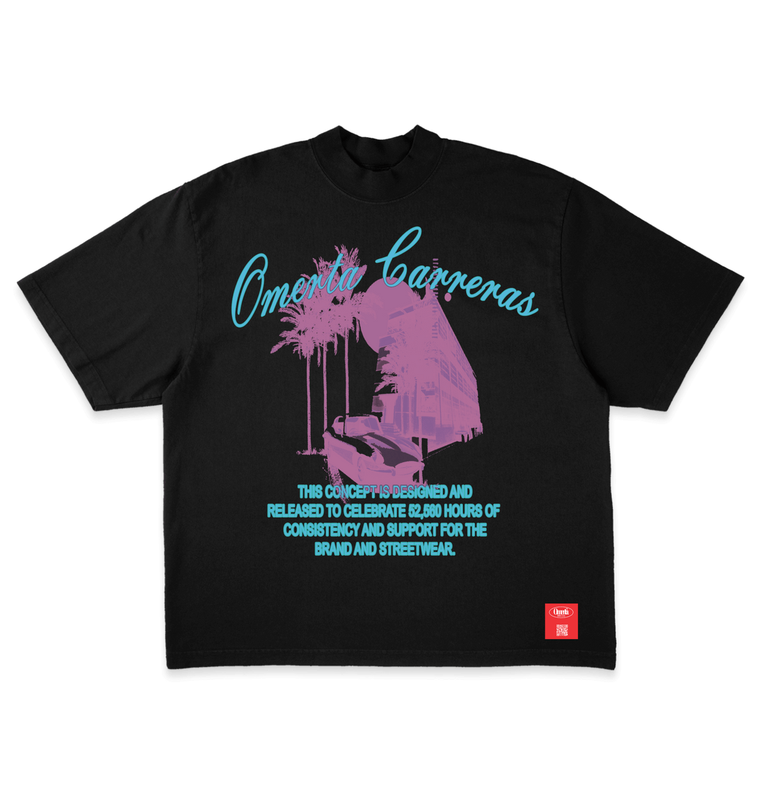 Oversized Omertà Carreras Tshirt