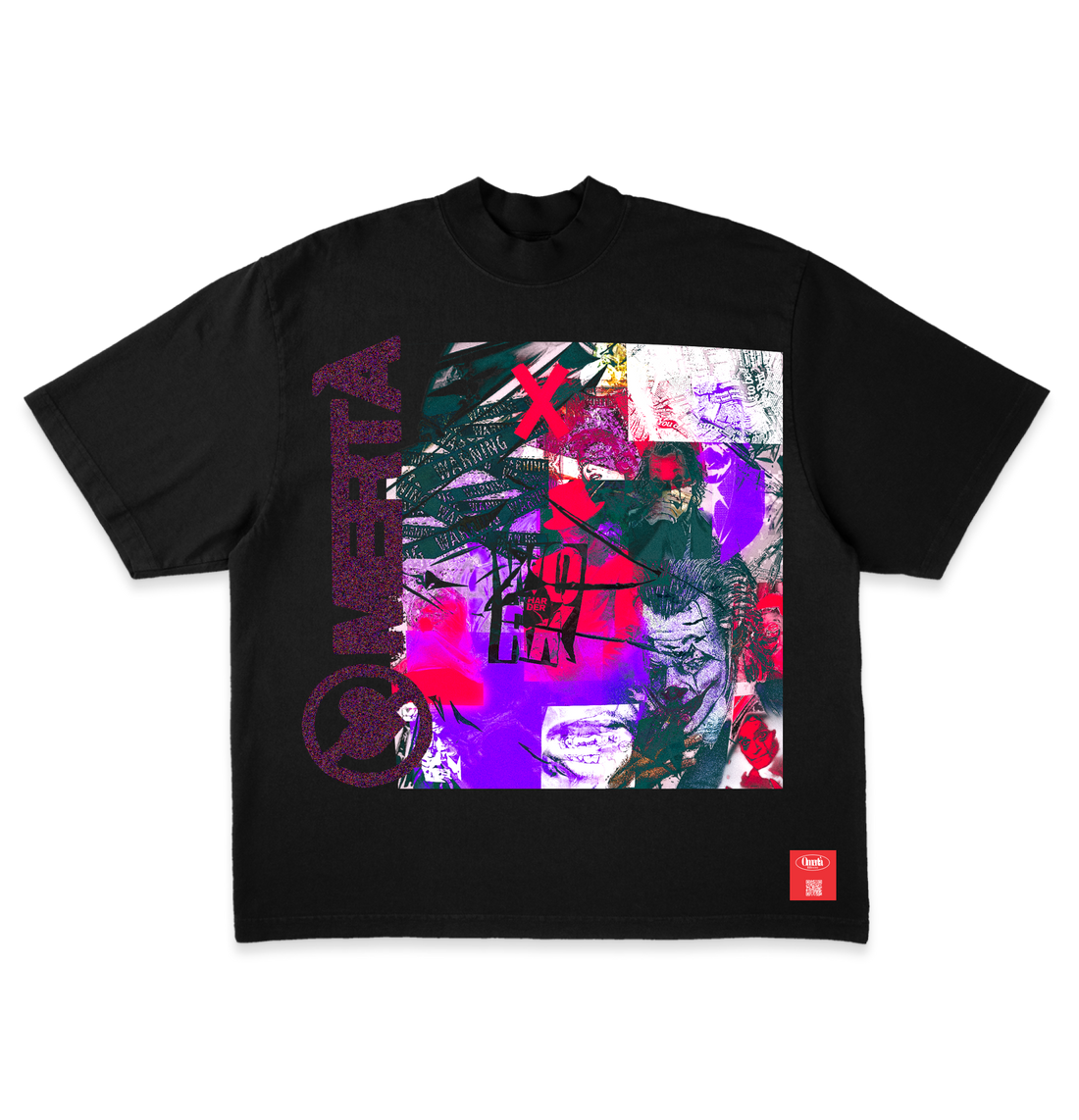 Oversized Omertà - No Feelings II Tshirt
